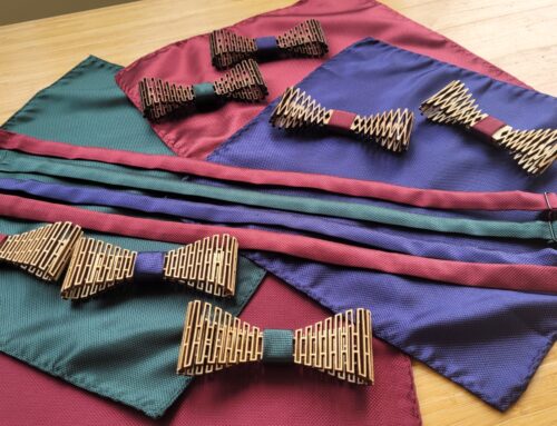 Wooden Bow Tie