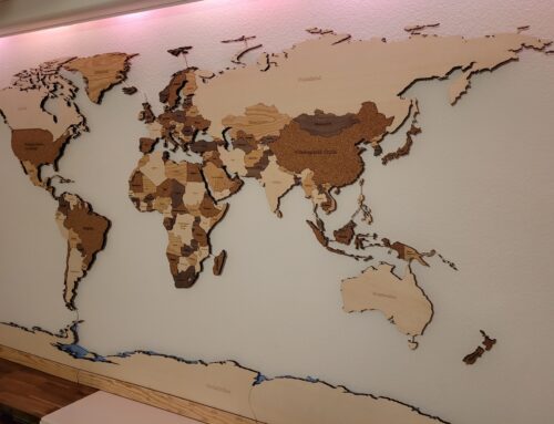 Wooden Wall World